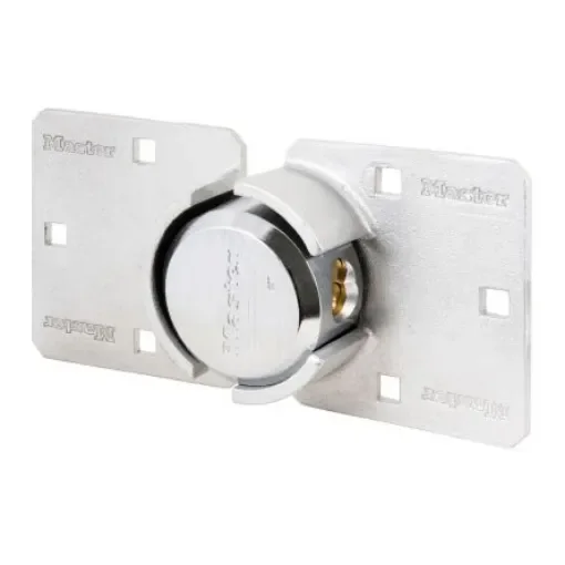 Master Lock Hardened Steel Hasp & Staple, 230mm, 14mm - 736EURD product image