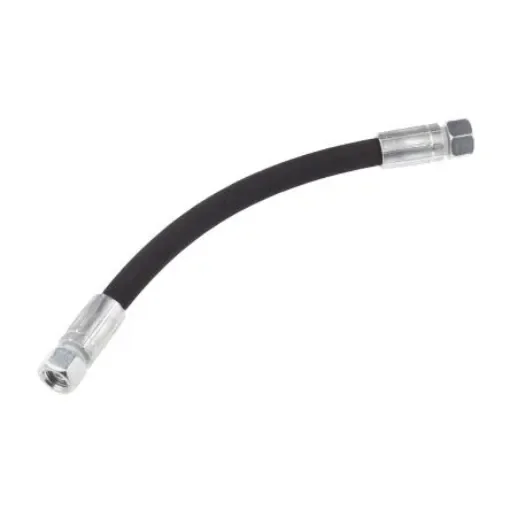 RS PRO 262mm Synthetic Rubber Hydraulic Hose Assembly, 400bar Max Pressure - 1101987 product image