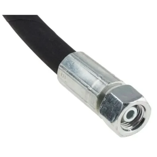 RS PRO 1462mm Synthetic Rubber Hydraulic Hose Assembly, 400bar Max Pressure - 1101995 product image