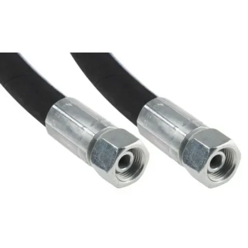 RS PRO 658mm Synthetic Rubber Hydraulic Hose Assembly, 330bar Max Pressure - 1102002 product image