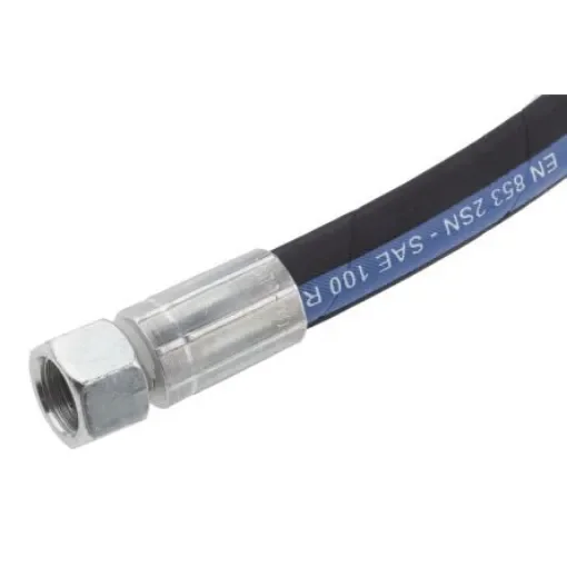 RS PRO 958mm Synthetic Rubber Hydraulic Hose Assembly, 330bar Max Pressure - 1102005 product image