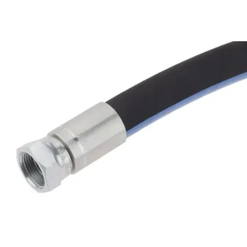 RS PRO 1958mm Synthetic Rubber Hydraulic Hose Assembly, 330bar Max Pressure - 1102008 product image