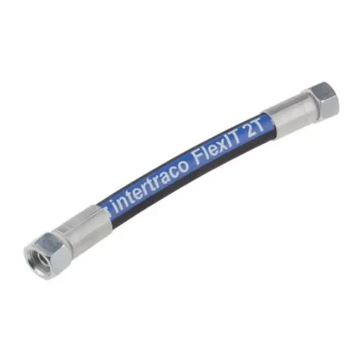 RS PRO 256mm Synthetic Rubber Hydraulic Hose Assembly, 275bar Max Pressure - 1102009 product image