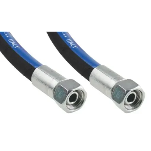RS PRO 956mm Synthetic Rubber Hydraulic Hose Assembly, 275bar Max Pressure - 1102015 product image
