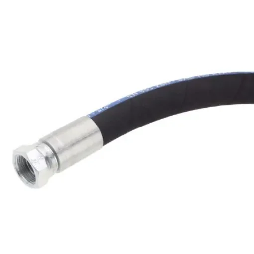RS PRO 1154mm Synthetic Rubber Hydraulic Hose Assembly, 215bar Max Pressure - 1102023 product image