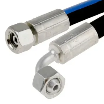 RS PRO 462mm Synthetic Rubber Hydraulic Hose Assembly, 400bar Max Pressure - 1102205 product image