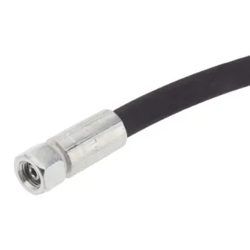 RS PRO 1162mm Synthetic Rubber Hydraulic Hose Assembly, 400bar Max Pressure - 1102211 product image