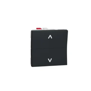 Schneider Electric Anthracite Rocker Light Switch, 2 Way, New Unica - NU320754 product image