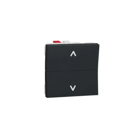 Schneider Electric Anthracite Rocker Light Switch, 2 Way, New Unica - NU320754 product image