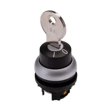 Eaton RMQ Titan 2-position Key Switch Head, Momentary, 22.5mm Cutout - 111790 M22-WS-MS2 product image