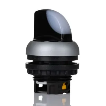 Eaton RMQ Titan Series 2 Position Selector Switch Head, 23mm Cutout, White Handle - 216812 M22-WLK-W product image