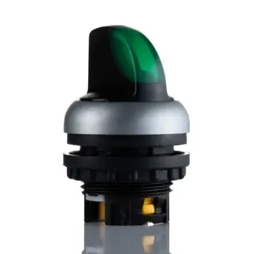 Eaton RMQ Titan Series 3 Position Selector Switch Head, 23mm Cutout, Green Handle - 216837 M22-WLK3-G product image