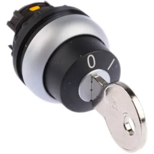 Eaton RMQ Titan 2-position Key Switch Head, Maintained, 22.5mm Cutout - 216887 M22-WRS product image