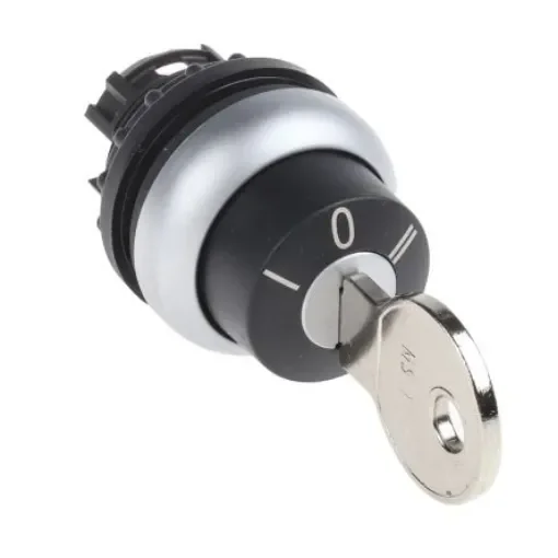 Eaton RMQ Titan 3-position Key Switch Head, Maintained, 22.5mm Cutout - 216900 M22-WRS3 product image