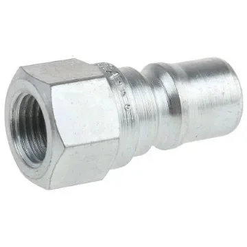 Parker Steel Male Hydraulic Quick Connect Coupling, G 1/4 Female - H2-63-BSPP product image