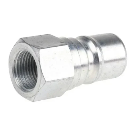 Parker Steel Male Hydraulic Quick Connect Coupling, G 3/8 Female - H3-63-BSPP product image
