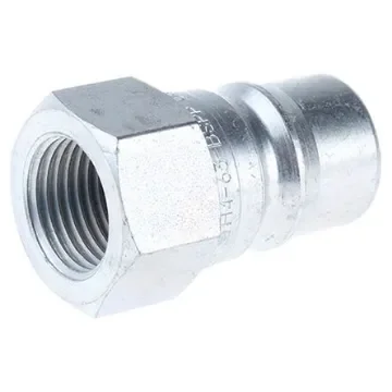 Parker Steel Male Hydraulic Quick Connect Coupling, G 1/2 Female - H4-63-BSPP product image