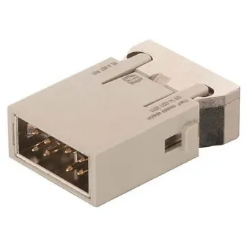 HARTING Heavy Duty Power Connector Module, 10A, Male, Han-Modular Series, 4 Contacts - 09140083022 product image