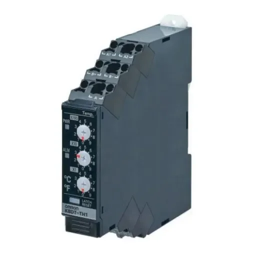 Omron Temperature Monitoring Relay, SPST, DIN Rail - K8DT-TH1TA product image