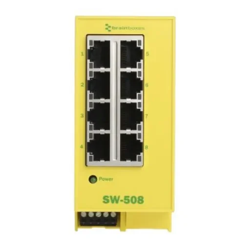 Brainboxes Ethernet Switch - SW-508 product image