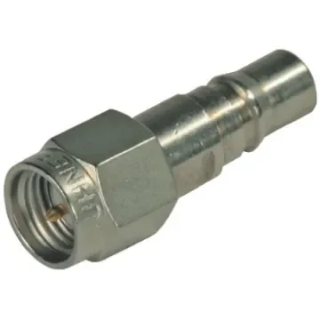 Huber+Suhner Straight 50O RF Adapter SMA Plug to QMA Socket 6GHz - 33_SMA-QMA-50-1/133_NE product image