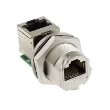 RS PRO Female RJ45 Connector, Panel Mount Straight 1 Port - 1116745 product image