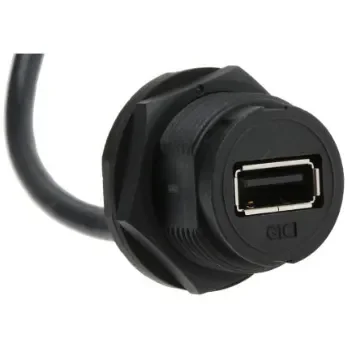 RS PRO USB 2.0, Female USB A to Male USB A, 200mm - 1116748 product image