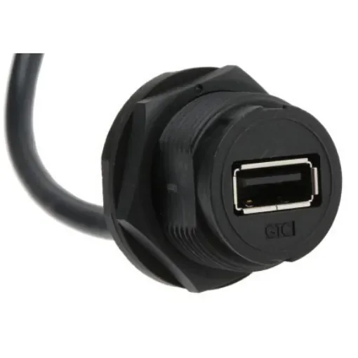 RS PRO USB 2.0, Female USB A to Male USB A, 200mm - 1116748 product image