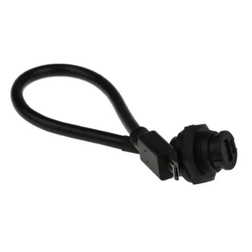 RS PRO USB 2.0, Female Micro USB B to Male USB B, 200mm - 1116750 product image