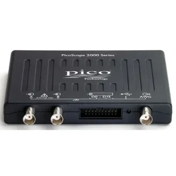 Pico Technology PQ010 PicoScope 2000 Series, 70MHz PC Based Oscilloscope, 2 Analogue Channels, 16 Digital Channels - PicoScope 2207B MSO product image