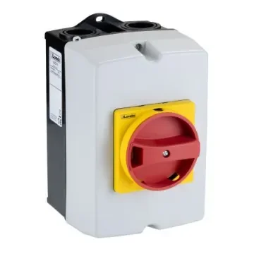 Lovato 3P Pole Isolator Switch - 16A Maximum Current, IP65 - GAZ016 product image