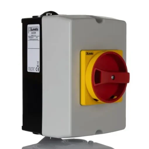 Lovato 3 Pole Switch Disconnector - 25A Maximum Current, IP65 - GAZ025 product image