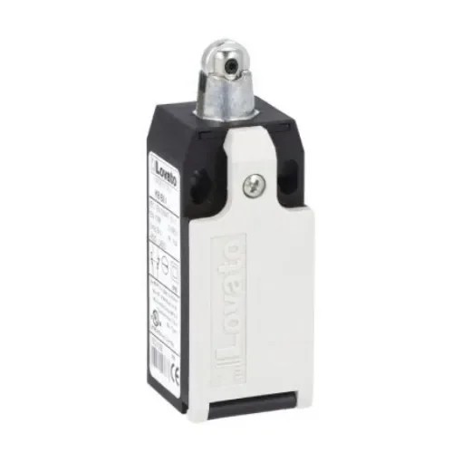 Lovato K Series Roller Plunger Limit Switch, NO/NC, IP20, IP65, SPST-NC, SPST-NO, Thermoplastic Housing, 690V ac Max, - KBB2S11 product image