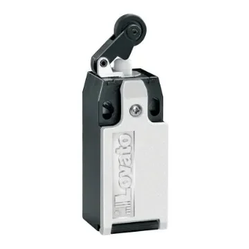 Lovato Roller Plunger Limit Switch, NO/NC, IP20, IP65, SPST-NC, SPST-NO, Thermoplastic Housing, 690V ac Max, 10A Max - KBC1S11 product image
