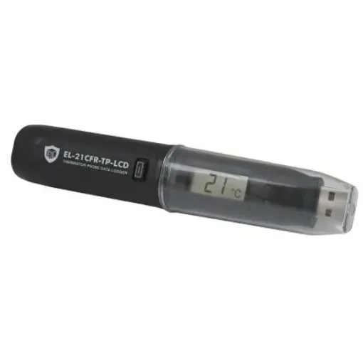 Lascar EL-21CFR-TP-LCD Temperature Data Logger, USB, 1 Input Channel(s) product image