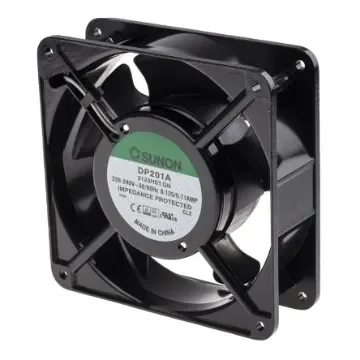 Sunon DP201 Series Axial Fan, 230 V ac, AC Operation, 144.4m³/h, 20W, 125mA Max, 119 x 119 x 38mm - DP201A-2123HST.GN product image