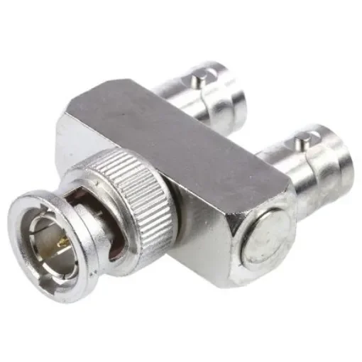 Telegartner Tee 75O RF Adapter BNC Plug to BNC Socket 4GHz - J01005A0005 product image