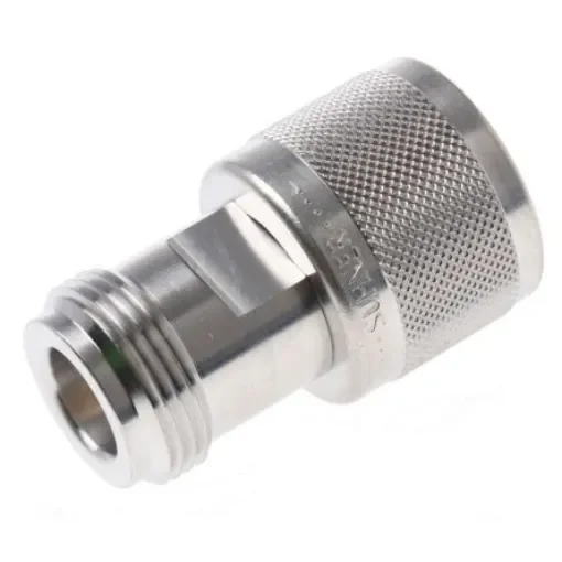 Huber+Suhner Straight 50O RF Adapter TNC Plug to N Socket 11GHz - 33_TNC-N-Q50-4/133_NE product image