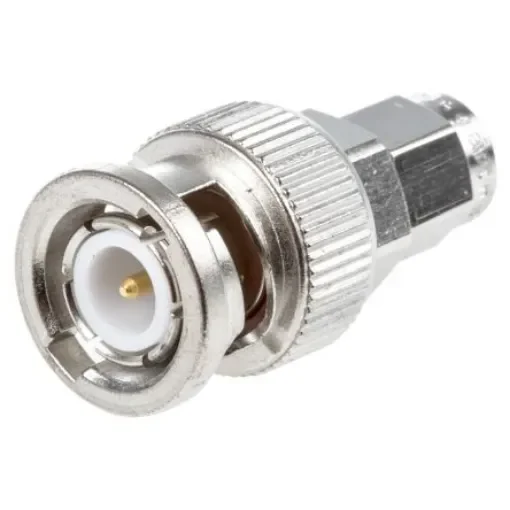 Telegartner Straight RF Adapter BNC Plug to SMA Plug 4GHz - J01008A0018 product image