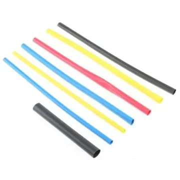 TE Connectivity Heat Shrink Tubing, Black 2.4mm Sleeve Dia. x Set Length 2:1 Ratio, RNF-100 Series - RNF 100 KIT product image