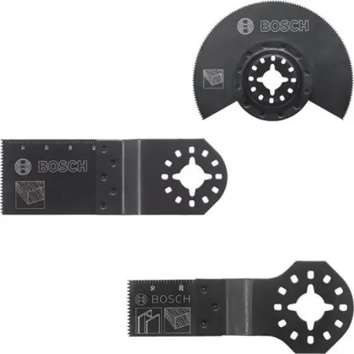 Bosch 3-Piece Oscillating Blade Set, for use with Multi-Cutter - 2608662343 product image