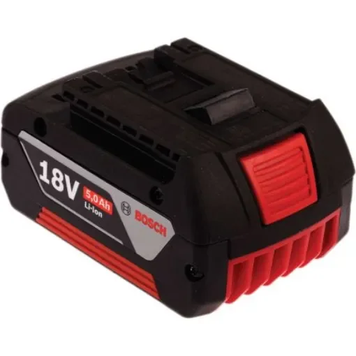 Bosch 1600A002U5 5Ah 18V Rechargeable Power Tool Battery, For Use With Cordless Drill / Drivers GSR 14.4 V-EC product image