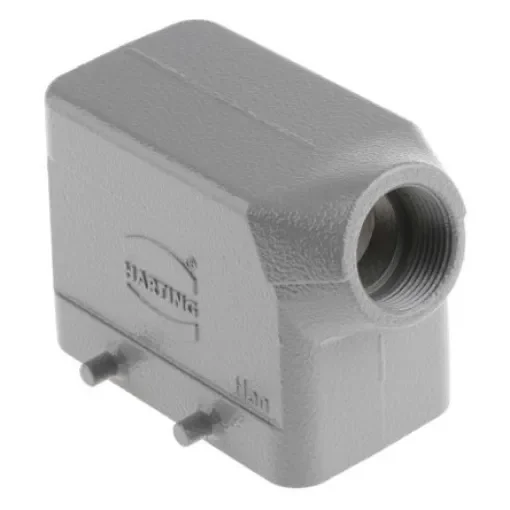HARTING Han B Heavy Duty Power Connector Hood, Top Entry - 09300101521 product image