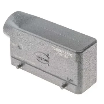 HARTING Han B Heavy Duty Power Connector Hood, Side Entry - 09300241520 product image