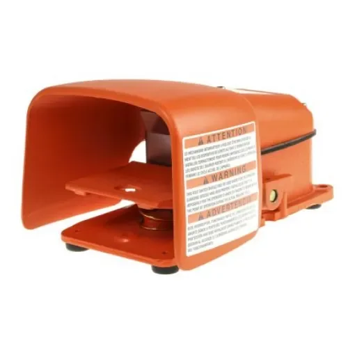 RS PRO Momentary Foot Switch - Cast Iron Case Material, SP-CO, 20 A @ 250 V ac Contact Current, 250V Contact Voltage - 116833 product image