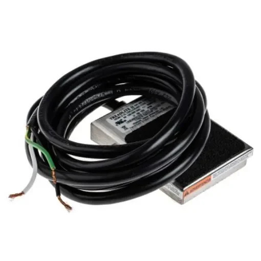 RS PRO Light Duty Momentary Foot Switch - Stainless Steel Case Material, SPST, 3 A @ 125 V ac Contact Current, 250V - 116855 product image