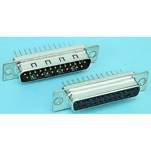 HARTING 37 Way Through Hole D-sub Connector Plug, 2.76mm Pitch - 09670375654 product image