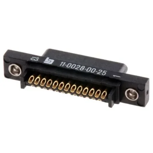 binder 910 25 Way Through Hole D-sub Connector Socket, 1.27mm Pitch - 11-0028-00-25 product image