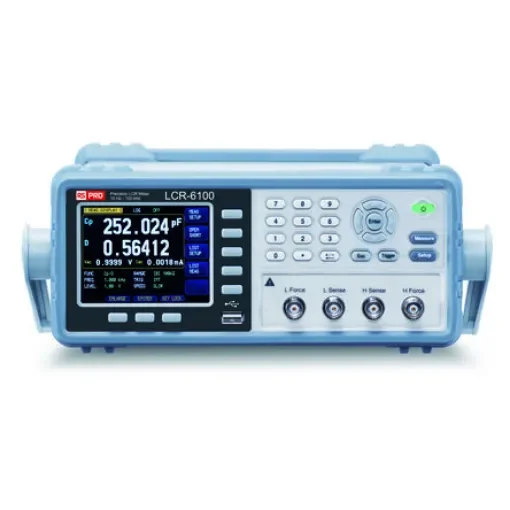 RS PRO LCR-6100 Bench LCR Meter 9.9mF, 99 MO, 9999H - 1176716 product image