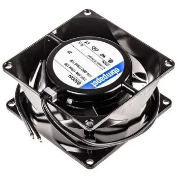 ebm-papst 8000 N Series Axial Fan, 115 V ac, AC Operation, 61m³/h, 11W, 96mA Max, 80 x 80 x 38mm - 8500N product image